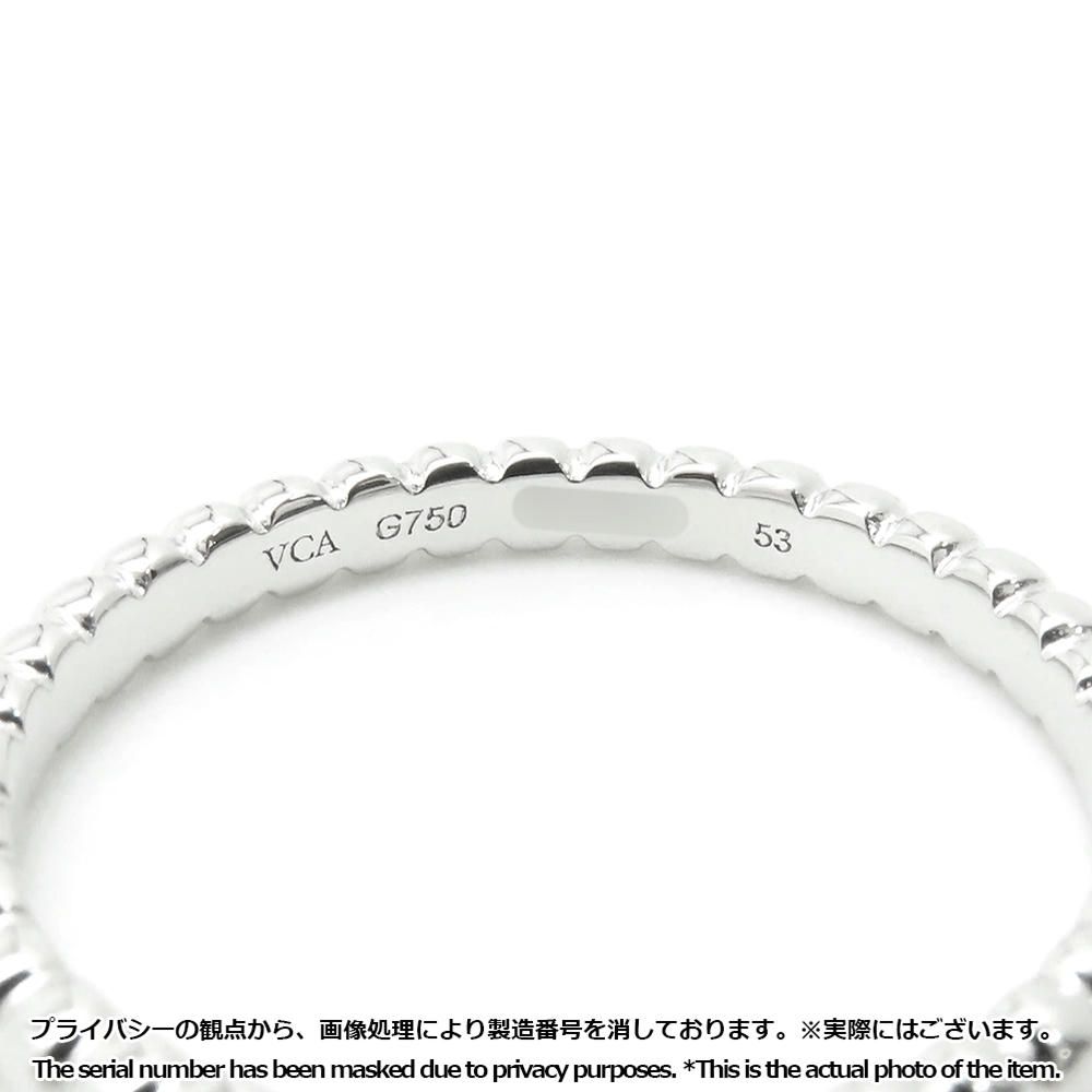 ヴァンクリーフ&アーペル リング ペルレ ゴールドパール リング  