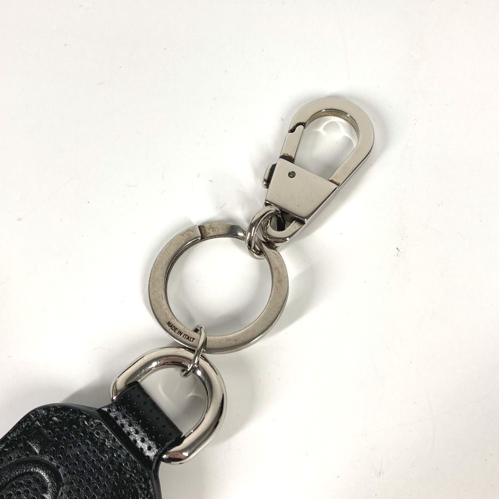 GUCCI グッチ キーホルダー GGエンボス キーチェーン 625607 レザー