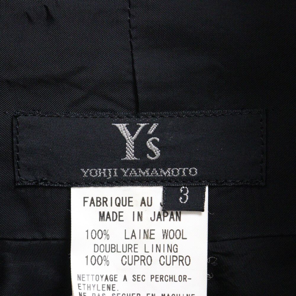 Y's (ワイズ) Short Coat 変形ドルマン ショートコート YJ-J22-108