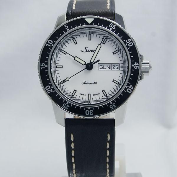 Sinn ジン 104.ST.SA.IW SS レザーストラップ