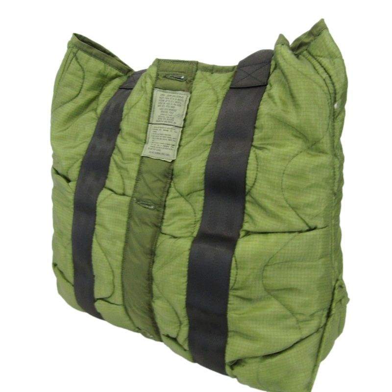 Us Customized USカスタマイズ トートバッグ M-65 Liner Quilting Tote Bag|Regular リメイク ミリタリー ライトオリーブ 24005416