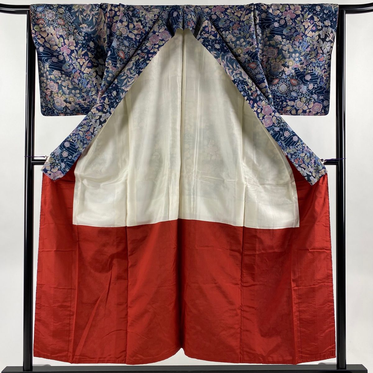 美品】 小紋 身丈154cm 裄丈64.5cm 正絹 名品 【】 【公式通販】