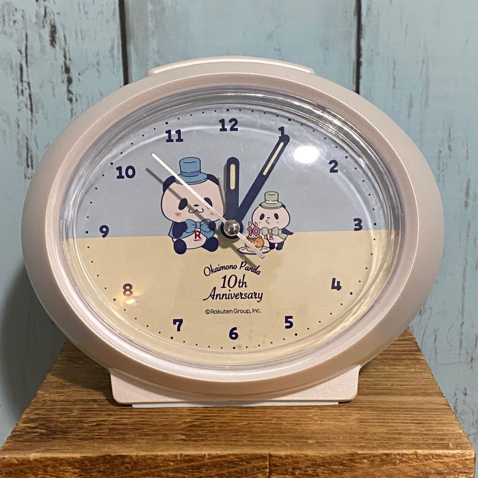 楽天 お買いものパンダ 目覚まし時計 お買い物