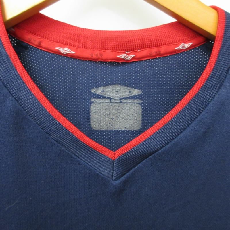 アンブロ ゲームシャツ Tシャツ イングランド代表 L 半袖 刺繍