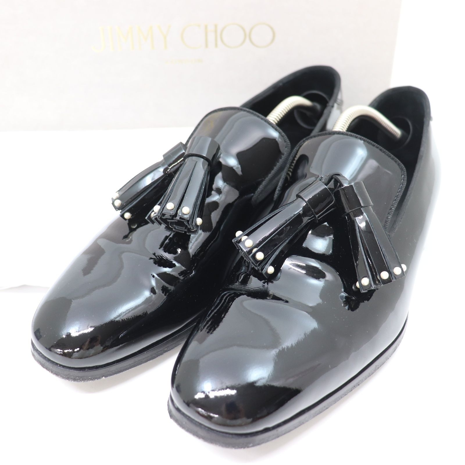 IT59TTRKS3VK 美品 JIMMY CHOO ジミーチュウ パテント エナメル IT59TTRKS3VK 美品 JIMMY CHOO ジミーチュウ パテント エナメル
