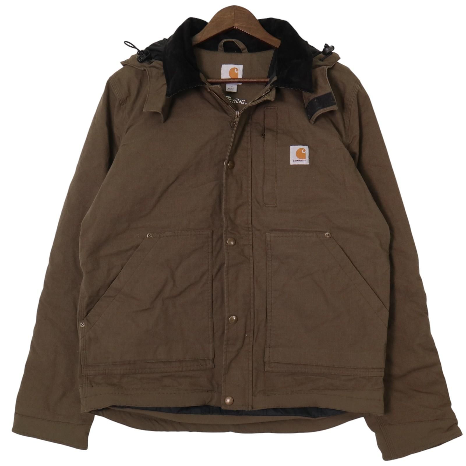 安*内様 Carhartt ブラウン フルスイングジャケット Carhartt FULL SWING M ブラウンジャンパー