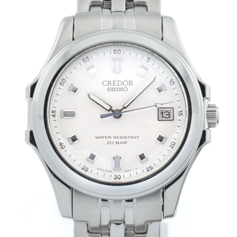 セイコー SEIKO GCAX997/8J82-6A00 クレドール パシフィーク デイト クォーツ メンズ良品 H#136577