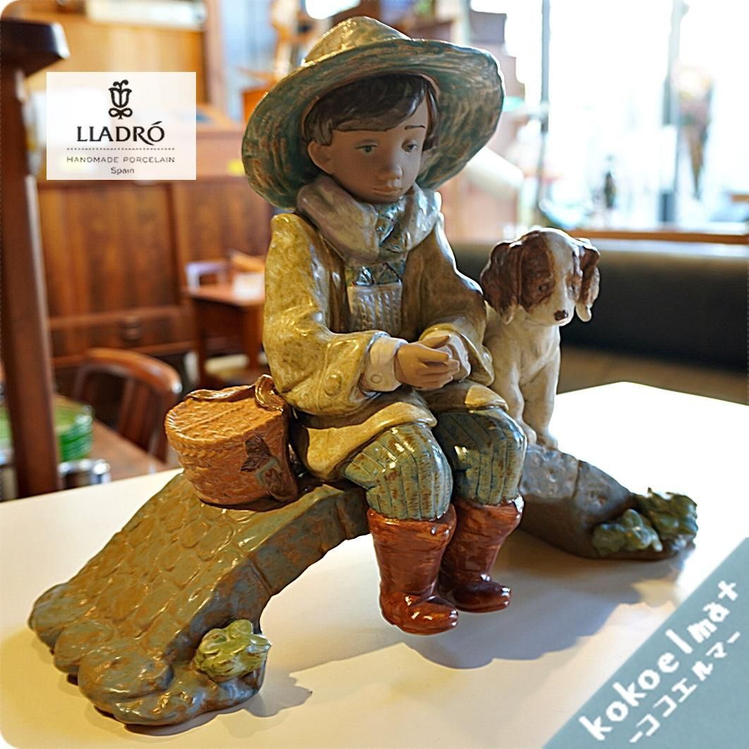 LLADRO リヤドロ フィギュリン THE OLD FISHING HOLE 2237