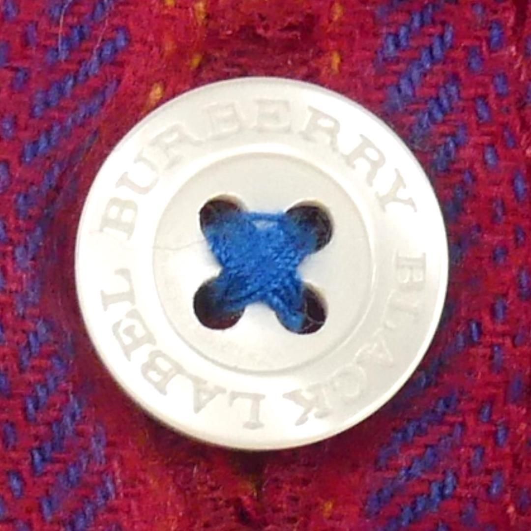 BURBERRY BLACK LABEL チェック柄 スラックス 79 大得価，定番 バーバリーブラックレーベル BURBERRY BLACKLABEL シャツ