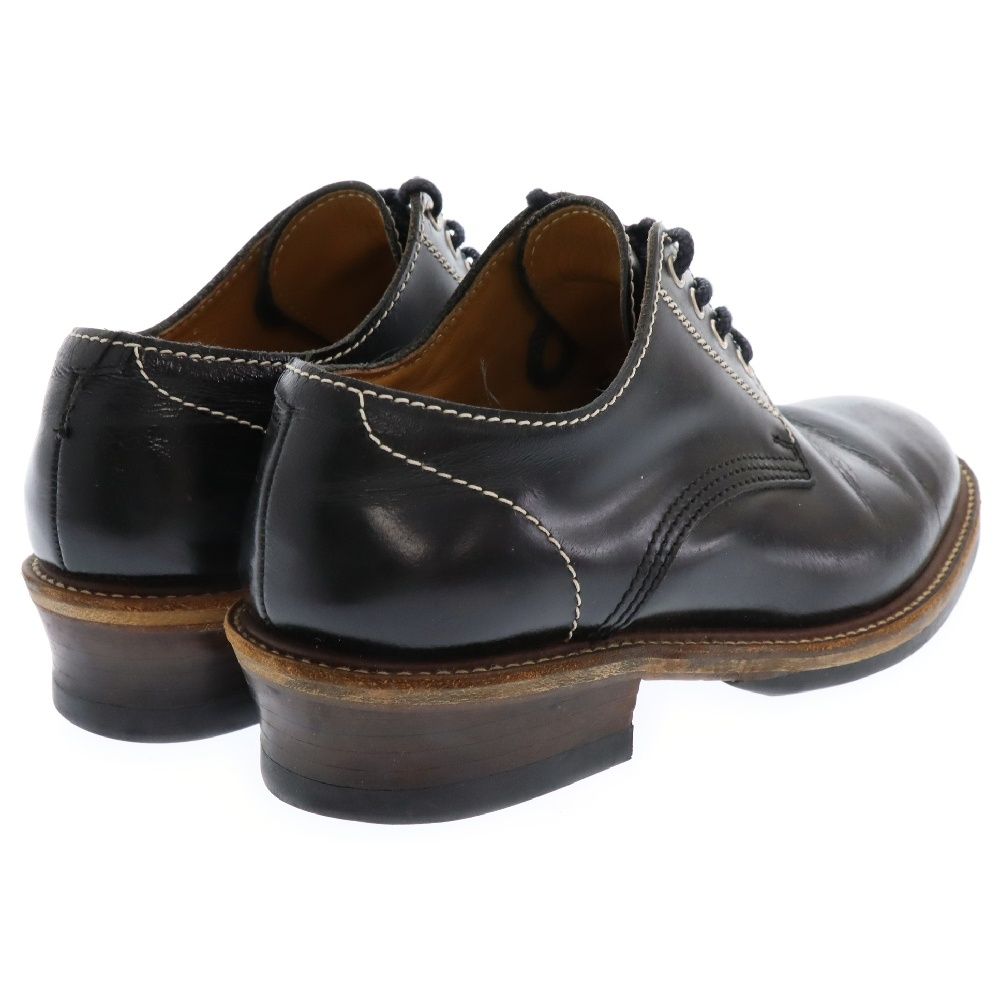 COMME des GARCONS HOMME プレーントゥ　25 黒 COMME des GARCONS HOMME プレーントゥ 25 黒