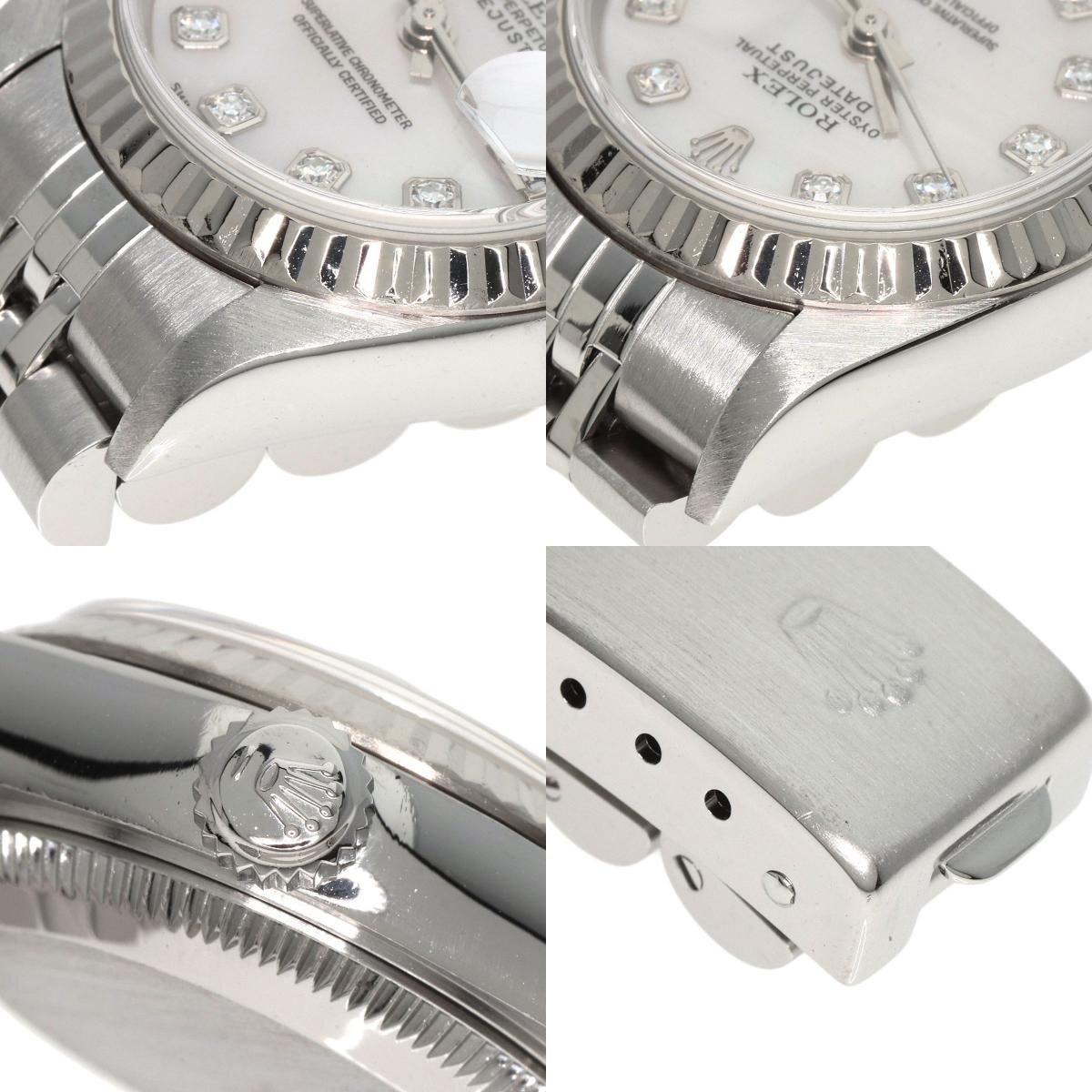 ROLEX 79174NG  デイトジャスト 腕時計 SS SS K18WG レディース