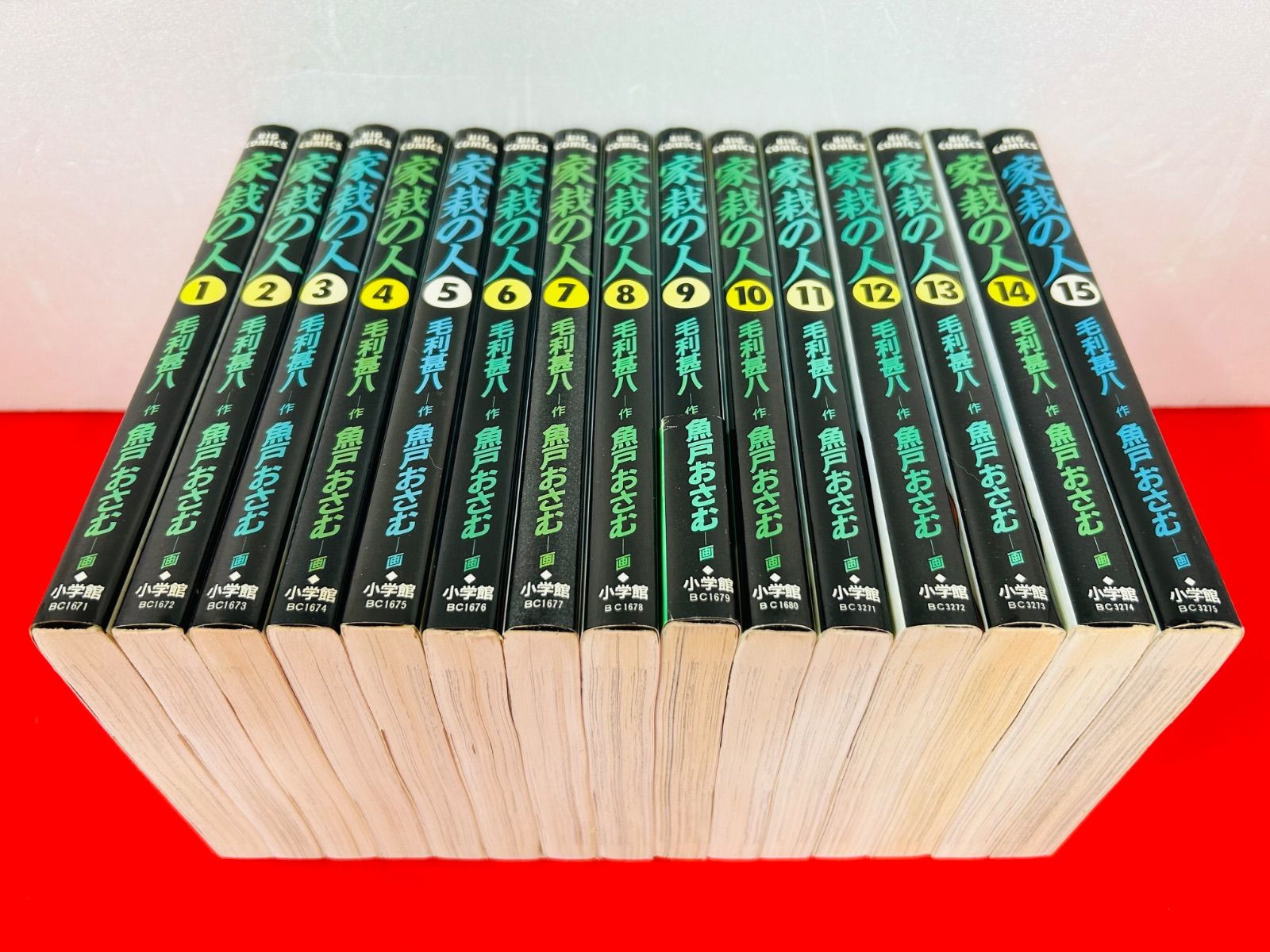 漫画コミック【家裁の人1-15巻・全巻完結セット】毛利甚八・魚戸おさむ☆