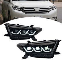 トヨタ ハイランダー 12-14年式 LEDヘッドライトユニット