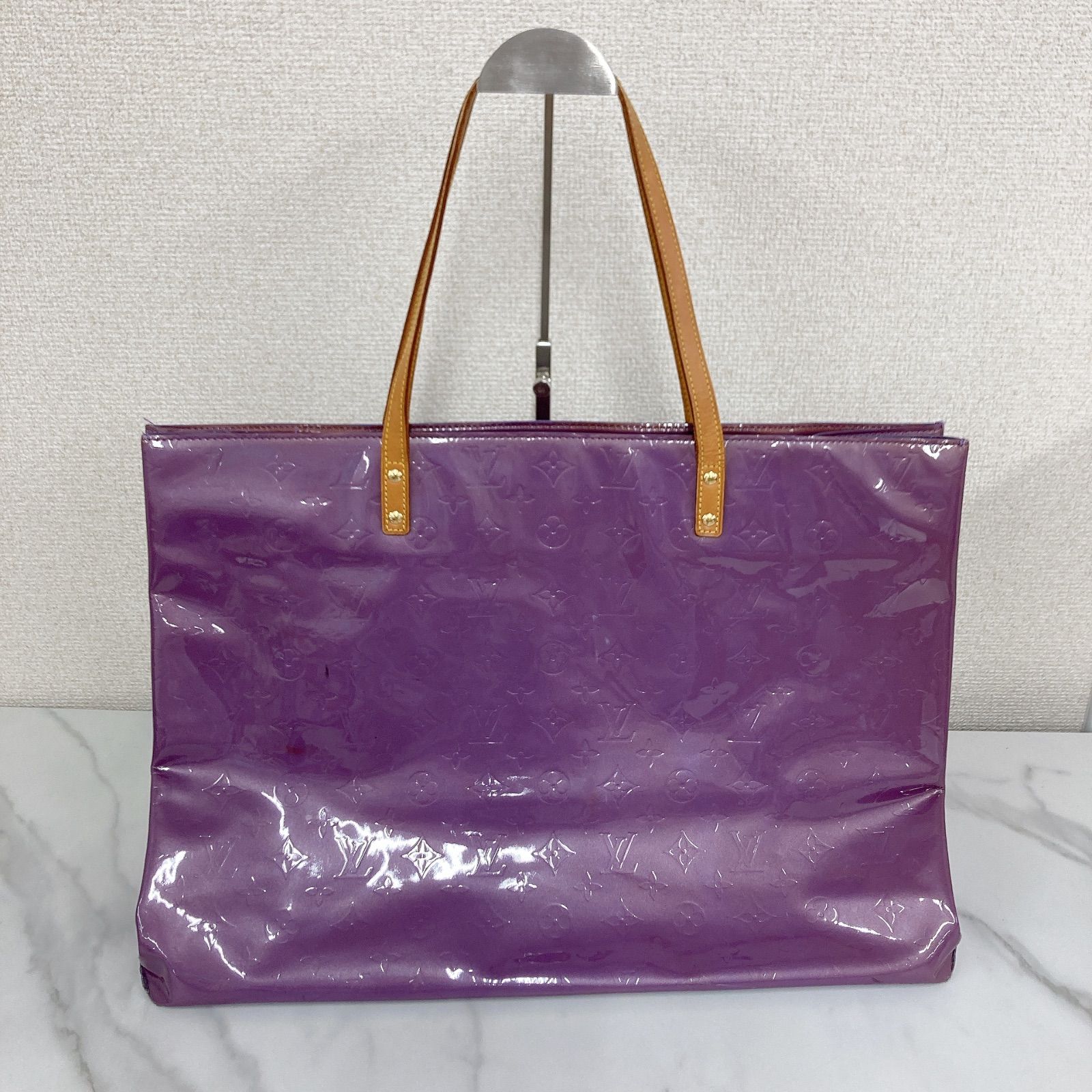 ○ルイヴィトン トートバッグ(大) ヴェルニトートバッグビッグ LV  