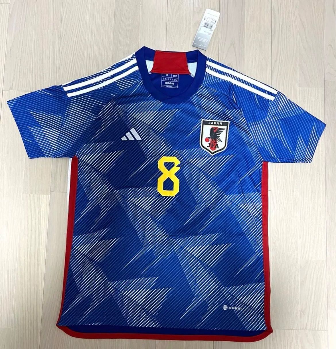 サッカー日本代表ユニフォーム 堂安律 カタールW杯 8番 タグ付き 新品