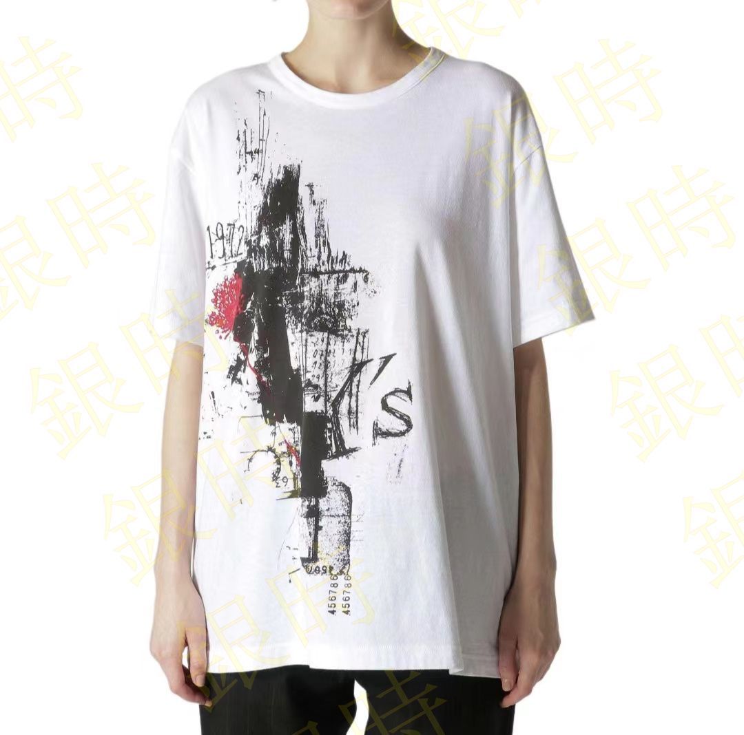 新品  Yohji Yamamoto Y‘S SS24 T-shirt Tシャツ 男女兼用