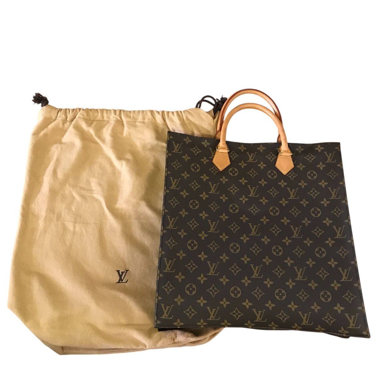 ルイ・ヴィトン LOUIS VUITTON サックプラ モノグラム トート