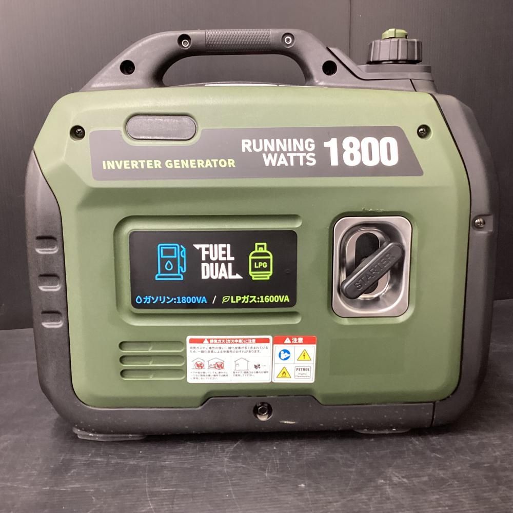 EENOUR DK1800iSDF インバーター発電機 （1800W相当） インバーター