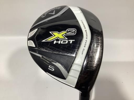 【】 キャロウェイ X2 HOT 5W フェアウェイウッド FW 純正特注シャフト (フレックスS) メンズ 男性用 右利き 右用 Cランク ゴルフクラブ