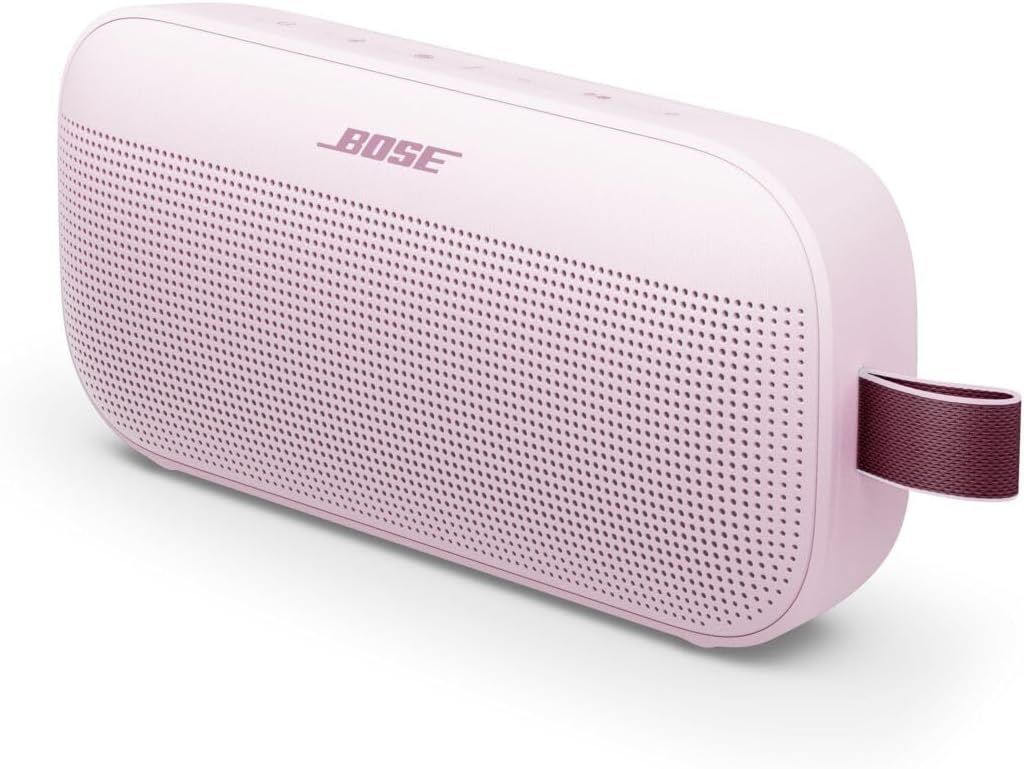Bose SoundLink Flex Portable Speaker LE 第2世代 ワイヤレス Bluetooth 小型 ポータブル スピーカー ハイファイオーディオ 最長12時間連続再生 防水 防塵 ペタルピンク