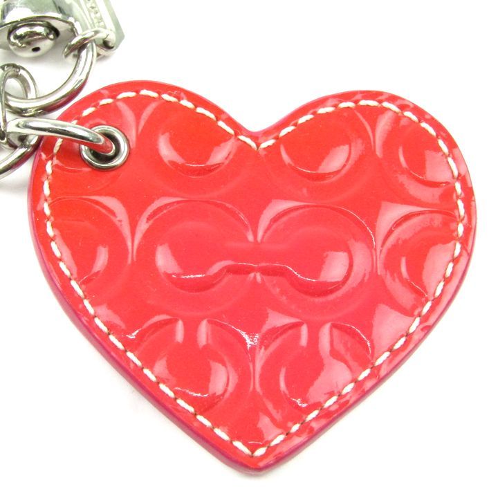 コーチ キーホルダー 2点セット バッグチャーム ハート 雪の結晶