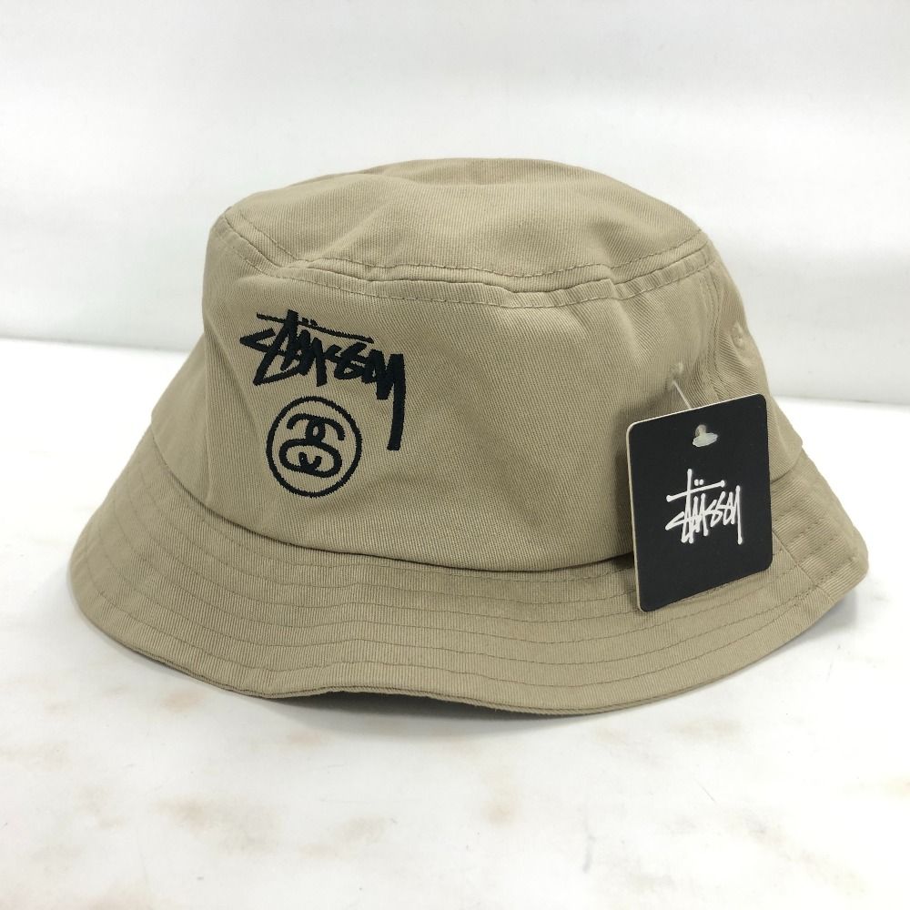 02w17443 ステューシー STUSSY バケットハット カーキ L 中国製