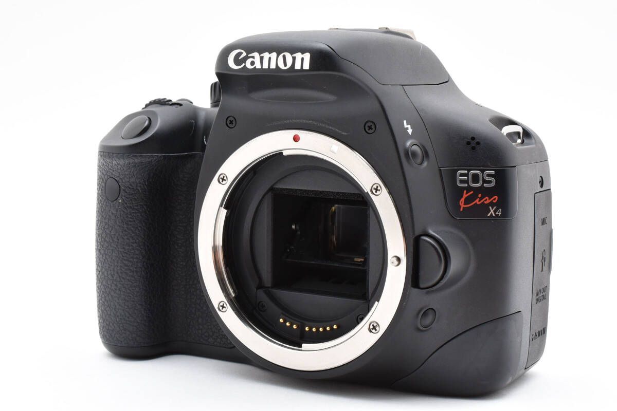 ☆極上品☆キャノン Canon EOS Kiss ショップ X4 ボディショット数3841