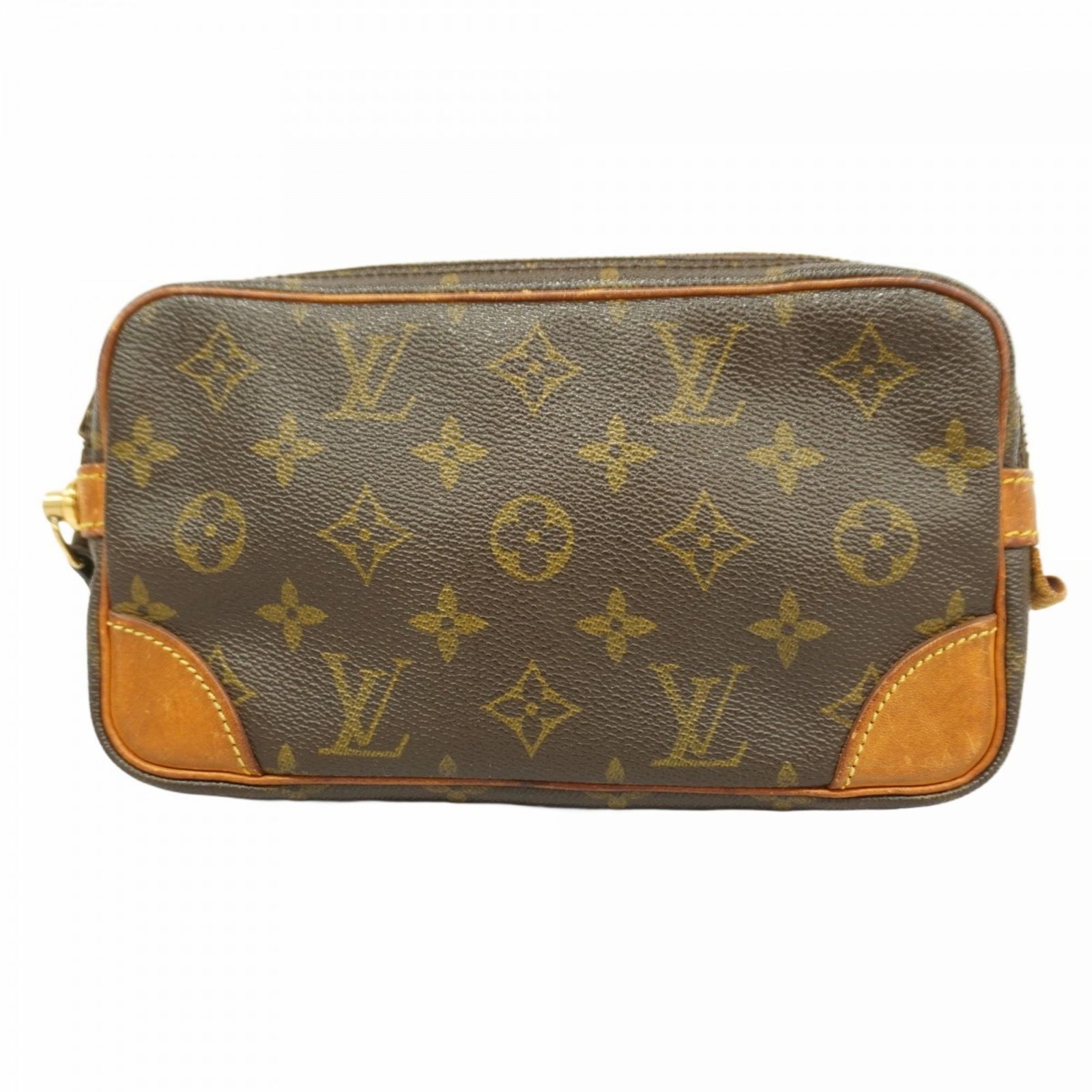 ルイ ヴィトン Louis Vuitton ルイ ヴィトン クラッチバッグ モノグラム マルリードラゴンヌPM M51827 ブラウンメンズ
