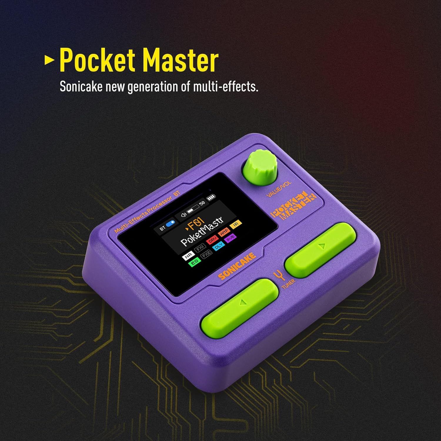 SONICAKE QME-10PP ポケットマスターポータブルマルチエフェクト