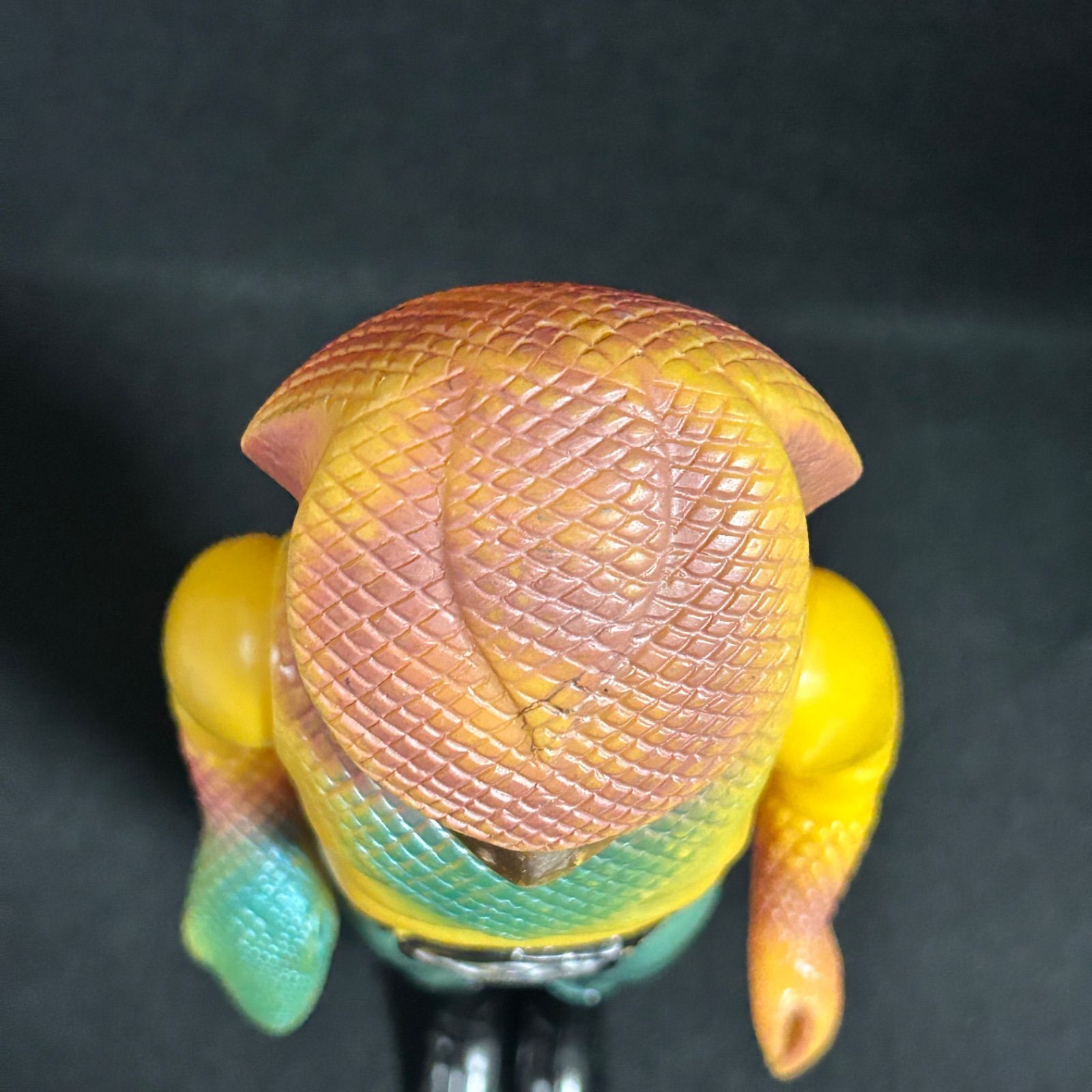 仮面ライダー 旧バンダイ製 コブラ男 キングサイズ 美品 ソフビ