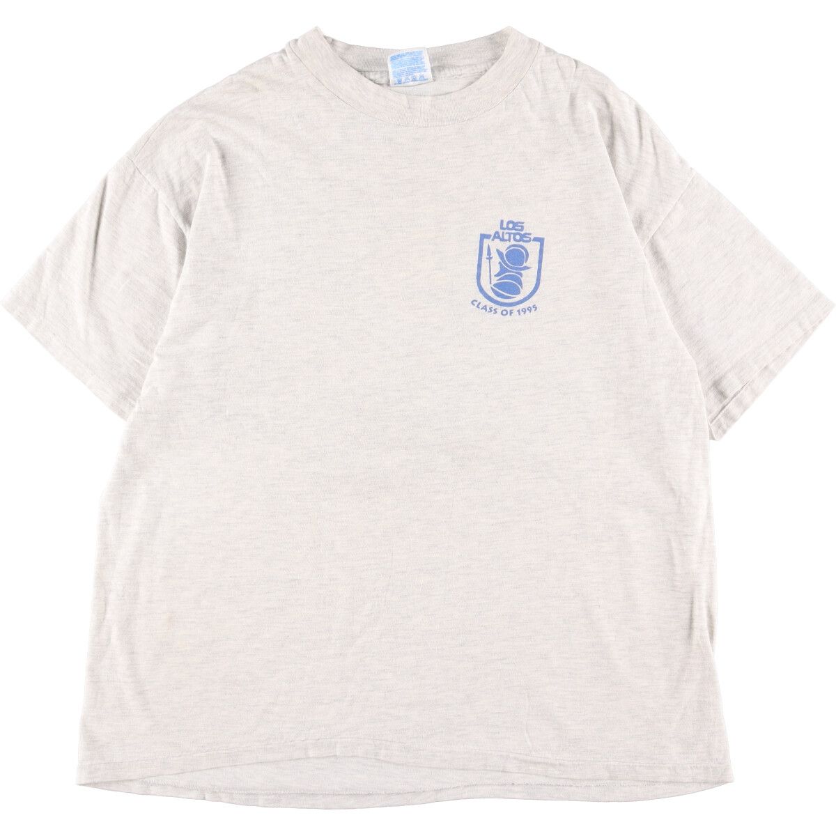 古着 90年代 ヘインズ Hanes BEEFY-T 青タグ 両面プリント カレッジT 