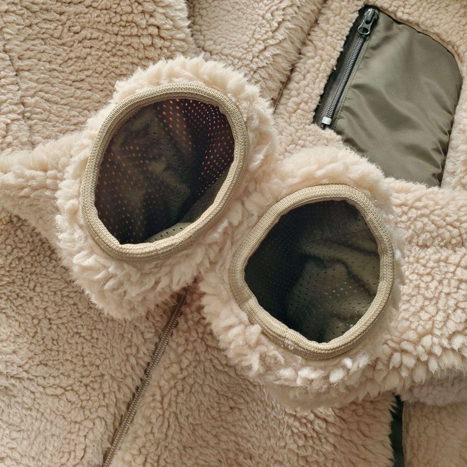 glambグラム□美品 20AW 予約完売品 Boa mountain parka ボア 