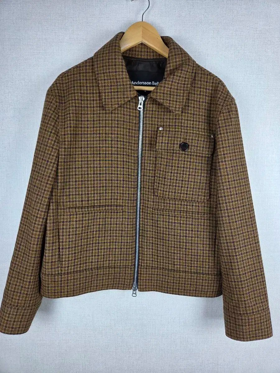 Andersson Bell - KENLEY CHECK WORK JACKET | HBX - Globally
