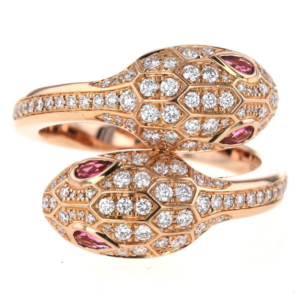 ブルガリ BVLGARI K18PG ピンクゴールド セルペンティ セドゥットーリ  