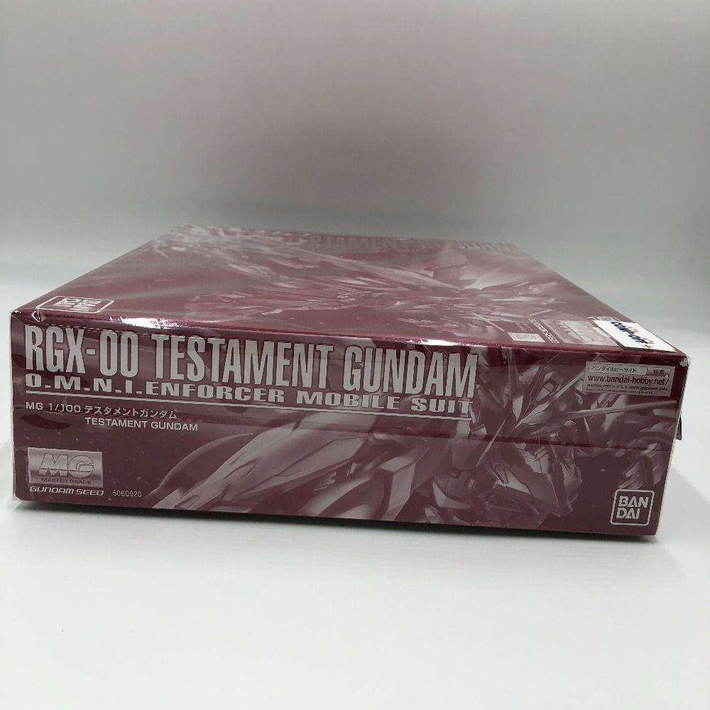 プラモデル　1/100 MG ZGMF-X12A/RGX-00 テスタメントガンダム 「機動戦士ガンダムSEED DESTINY ASTRAY」 プレミアムバンダイ限定 [5060920] 1/100 MG ZGMF-X12A/RGX-00 テスタメントガンダム 機動戦士