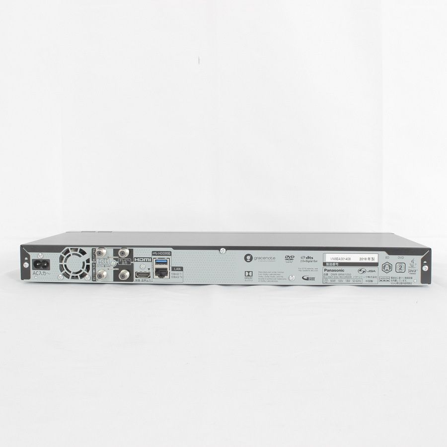 Panasonic◇ブルーレイディスクレコーダー [DMR-BRW1050] 2018年製◇A5173｜ブルーレイレコーダー