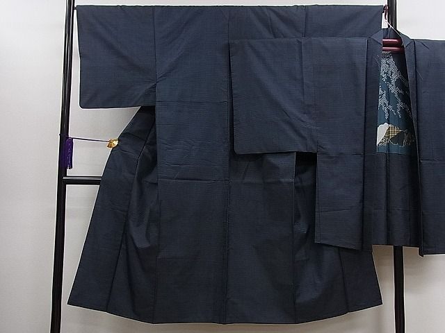 平和屋1男性　本場大島紬　アンサンブル　100亀甲　逸品　CAAC9996ze