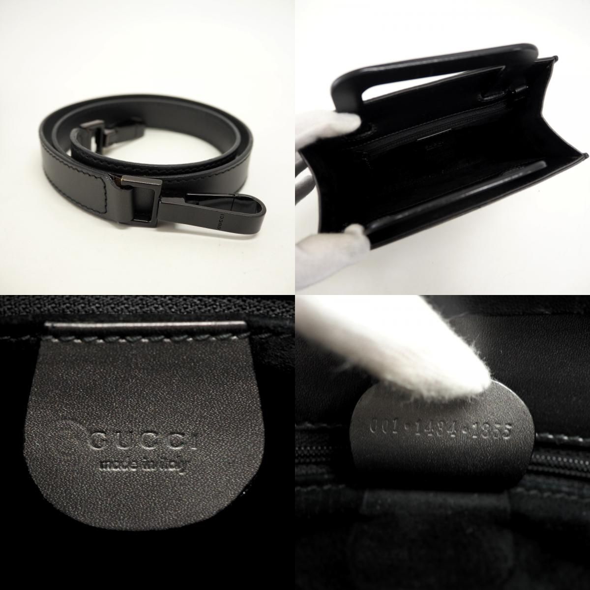 GUCCI/グッチ 001・1434・1855 2WAY ハンドバッグ レザー ショルダー