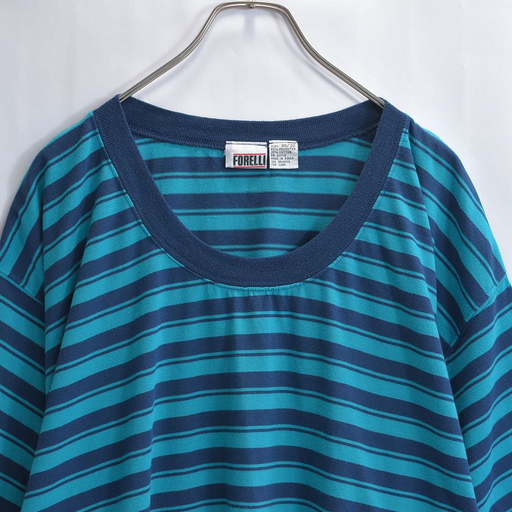 90s〜 FORELLI ボーダー Tシャツ 半袖 ヴィンテージ カットソー