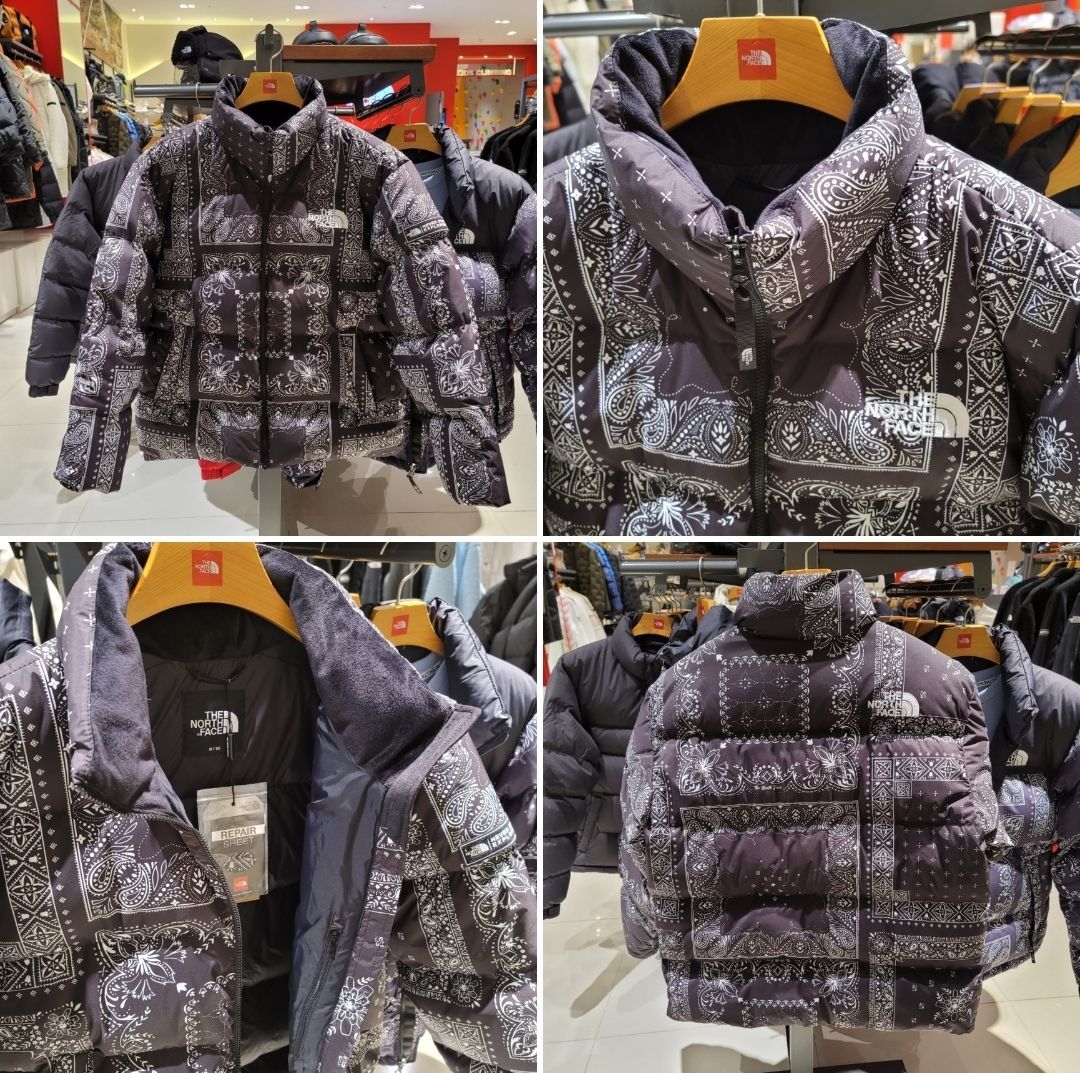 THE NORTH FACE　ノースフェイス　新品　ダウンジャケット　ペイズリー