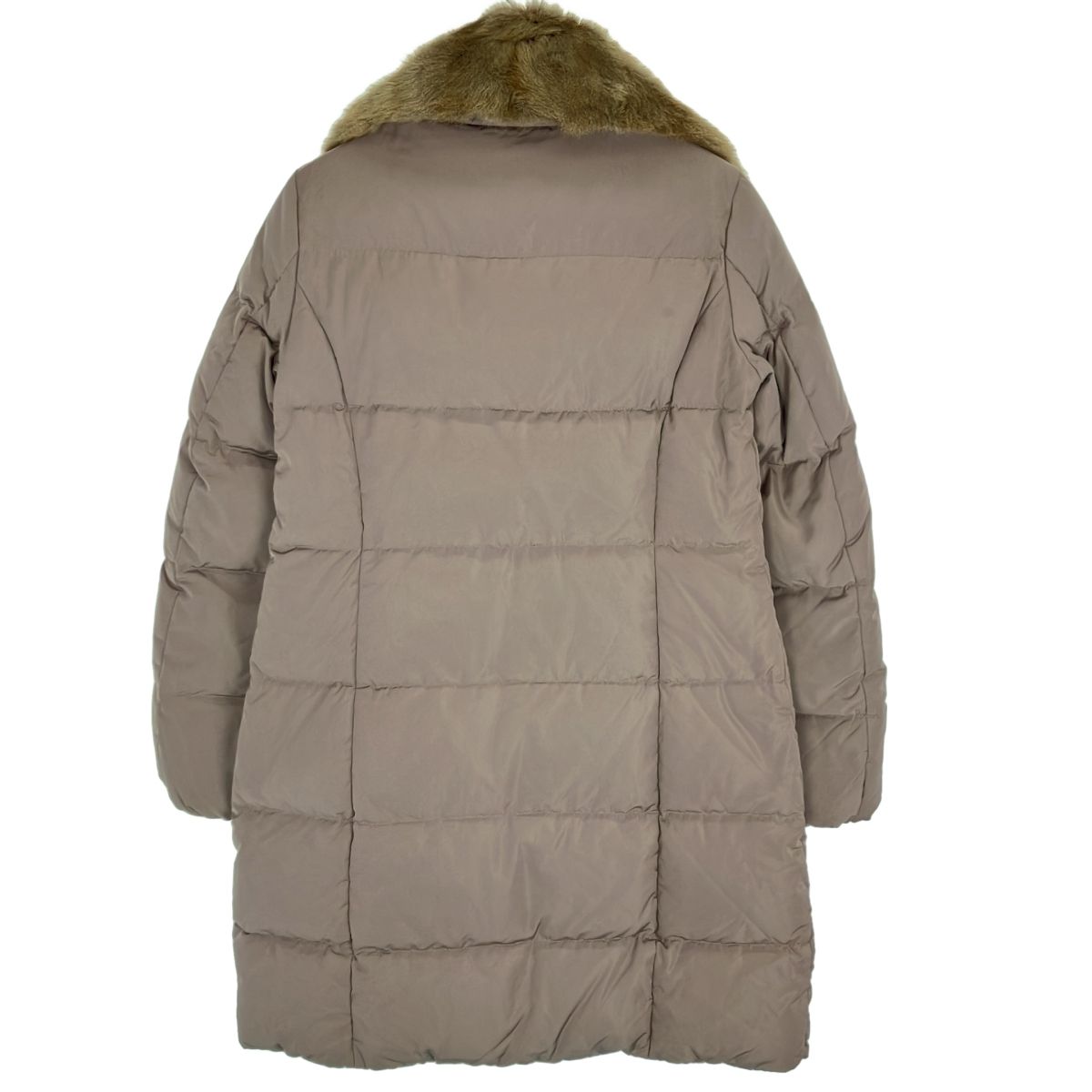 MONCLER モンクレール CLEM ファーダウンコート 220934994120 ベージュ 