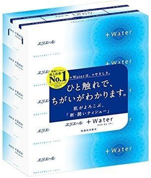 エリエール Waterティシュー180W 5個パックＸ10P