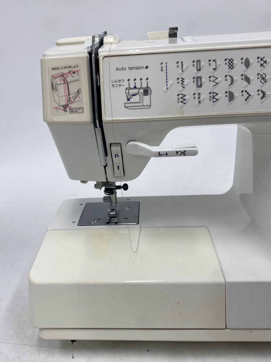 JUKI ジューキ the misin HZL-7800 コンピューターミシン 通電確認済み