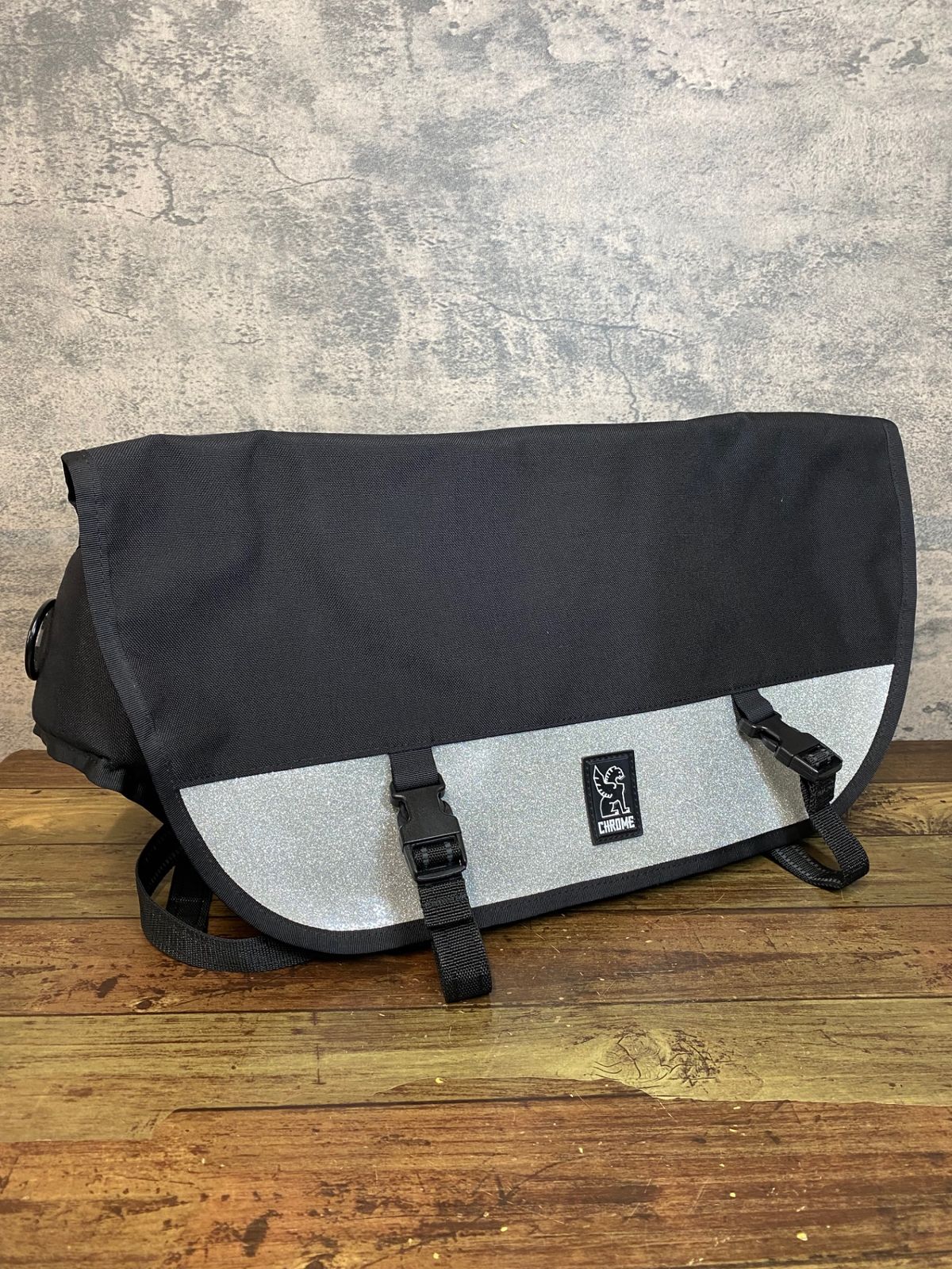 JF608 クローム CHROME メッセンジャーバッグ 黒