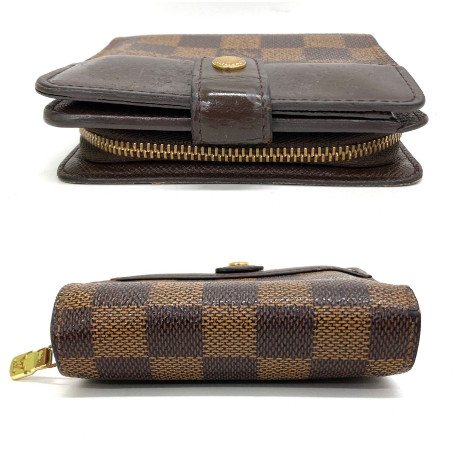 ⭕️気軽に使える⭕️ルイヴィトン財布ダミエ コンパクトジップ 二つ折り財布 LOUIS VUITTON（ルイ・ヴィトン） ダミエ コンパクトジップ 二つ折り