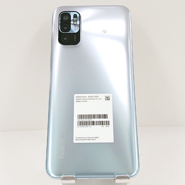 Redmi Note 10 JE XIG02 au クロームシルバー 送料無料 本体