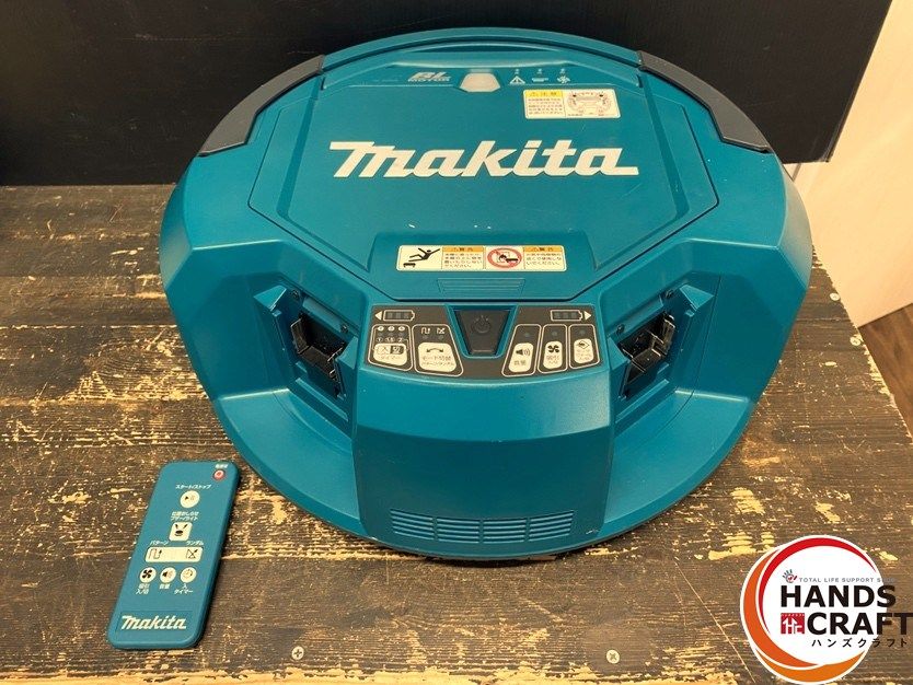 ● 品 makita マキタ RC200DZ ロボットクリーナ 18V＋18V用 集じん容量 2.5L リモコン付き 単4形×2個 バッテリー別売 2本装着可