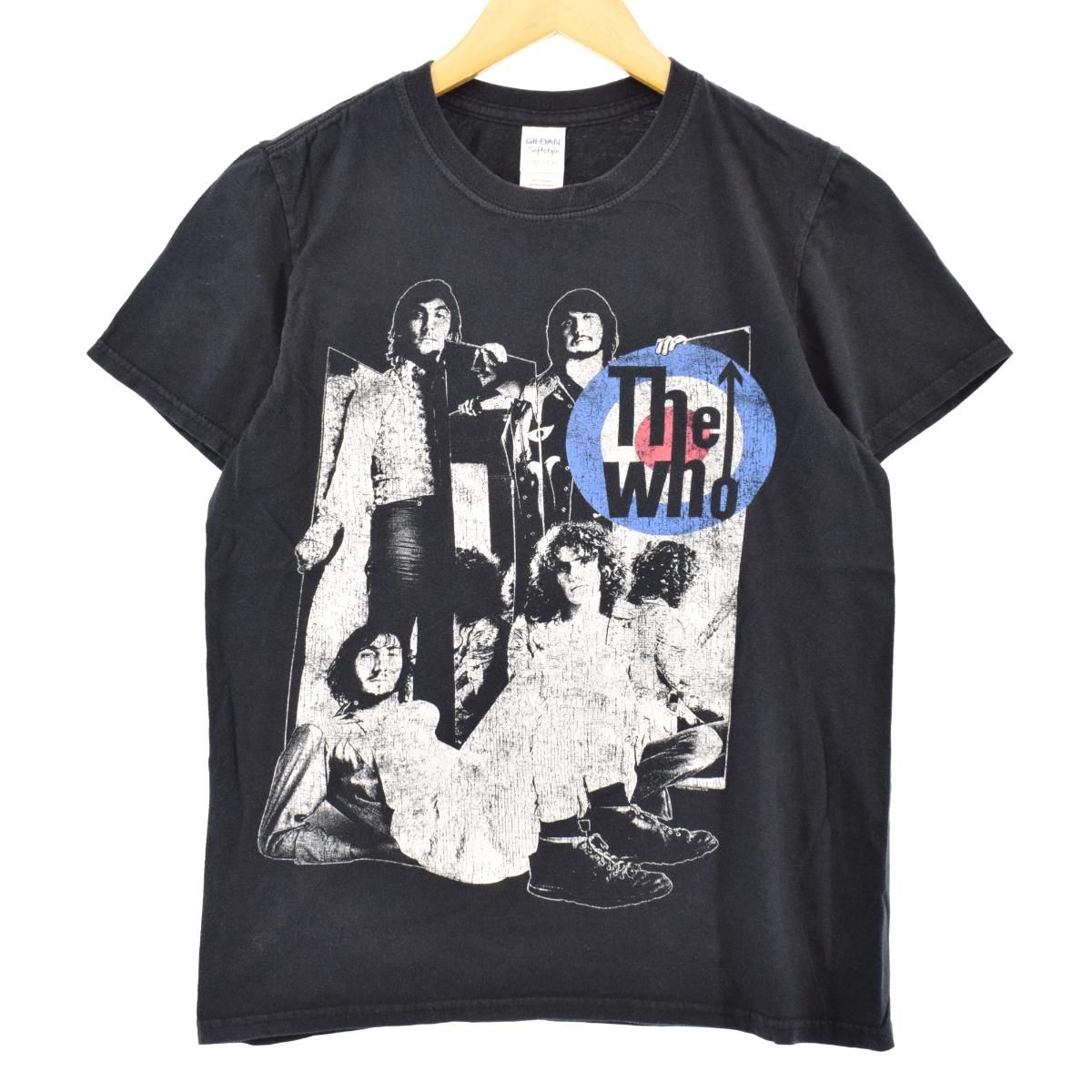 古着 ギルダン GILDAN THE WHO ザフー HITS 50! 2015-2016 TOUR 両面