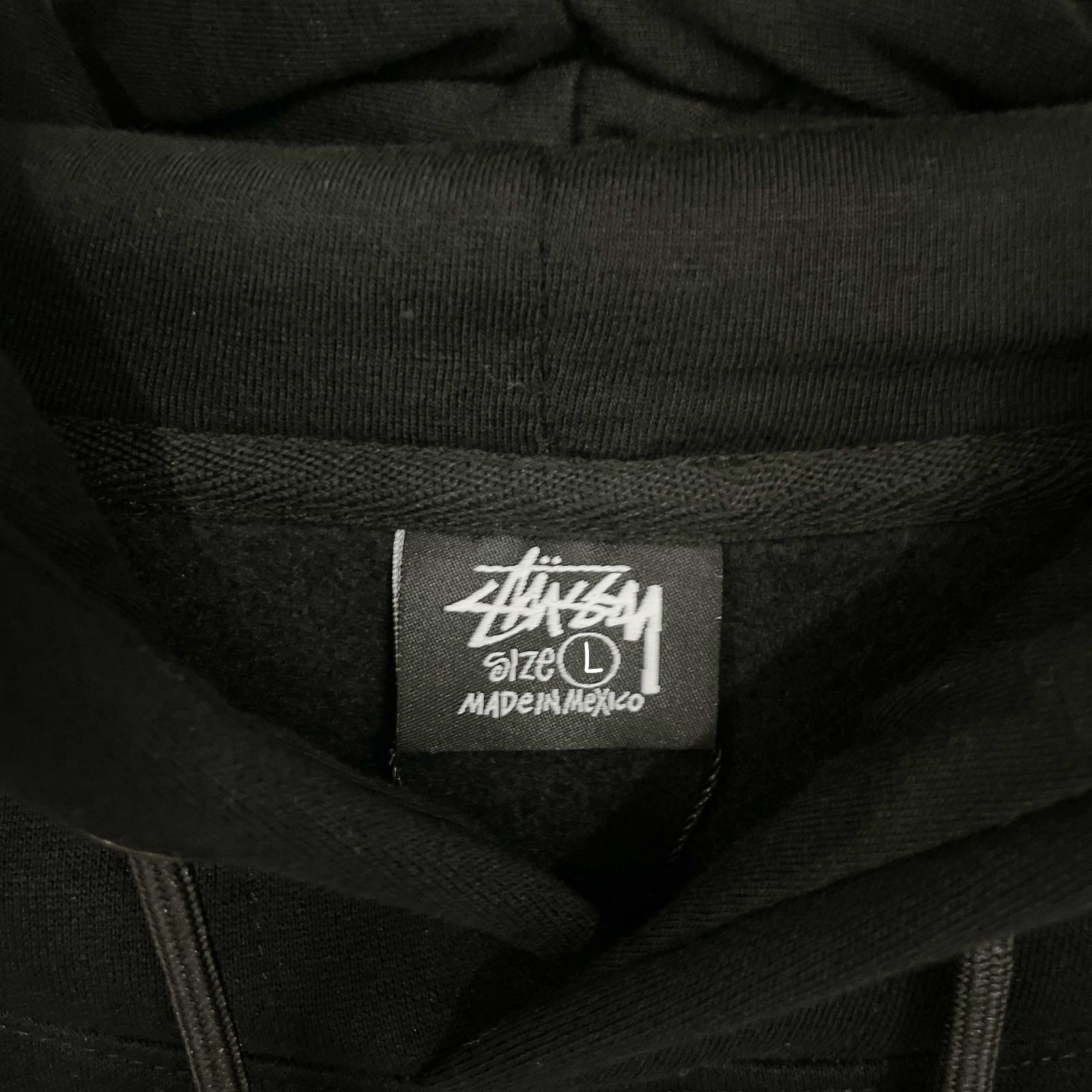 stussy パーカー スウェットパーカー ワールドツアー 黒 ブラック L|mercariメルカリ官方指定廠商|Bibian比比昂代買代購