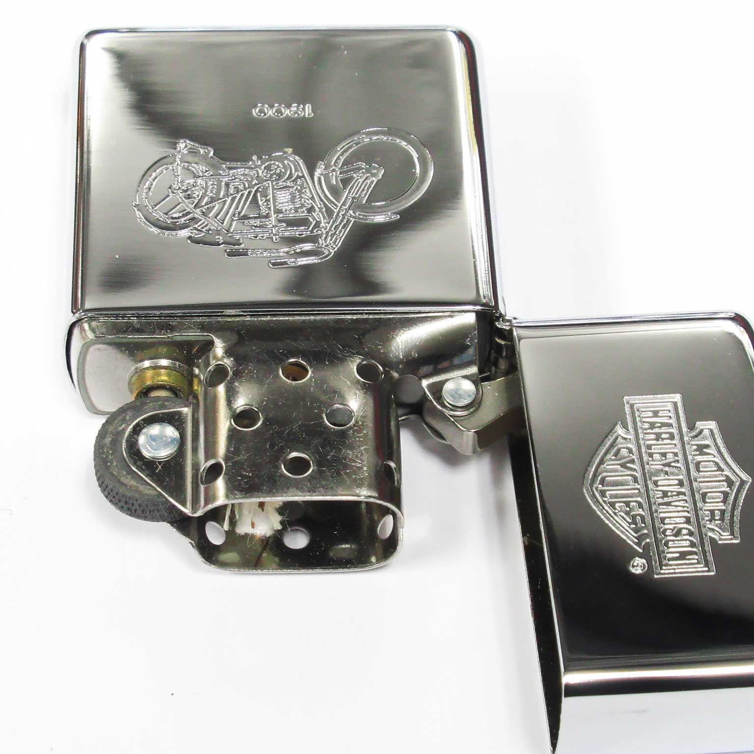 Zippo ジッポーライター HARLEY-DAVIDSON 1900 1号車 1998年製